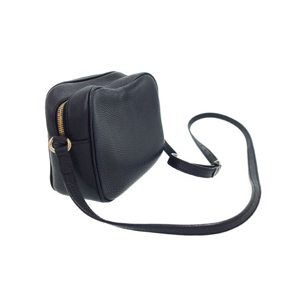 Gucci Bag Disco Leather Pebbled Soho Crossbody